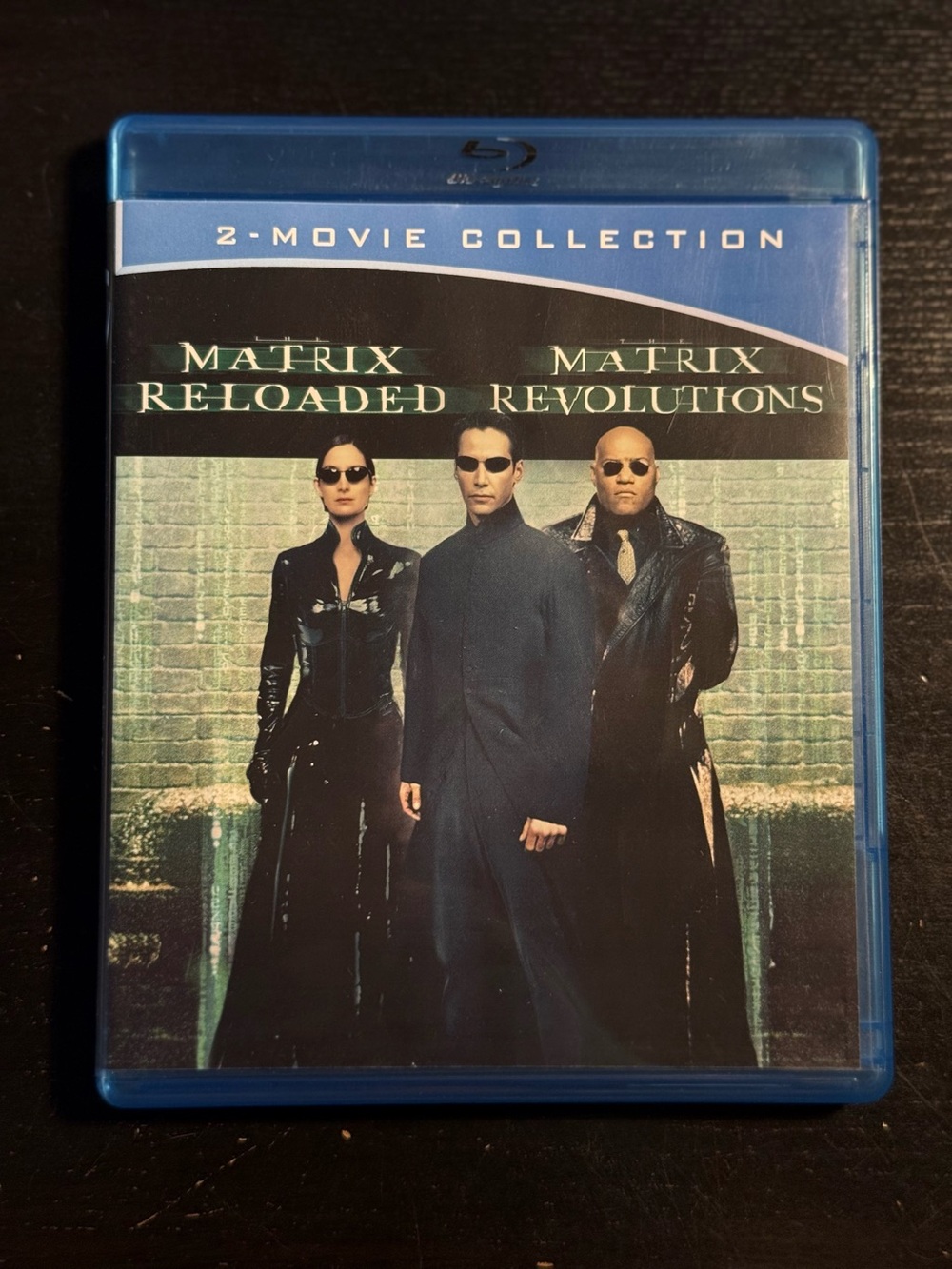 THE MATRIX RELOADED / THE MATRIX REVOLUTIONS (2003) | Blu Ray Discs | LIKE NEW